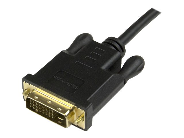 StarTech.com DisplayPort to DVI Converter Cable - DP to DVI Adapter - 3ft - 1920x1200 (DP2DVI2MM3) - Display cable - DisplayPort (M) to DVI-D (M) - 91.4 cm - black - for P/N: DK30CH2DEP, DK30CH2DEPUE