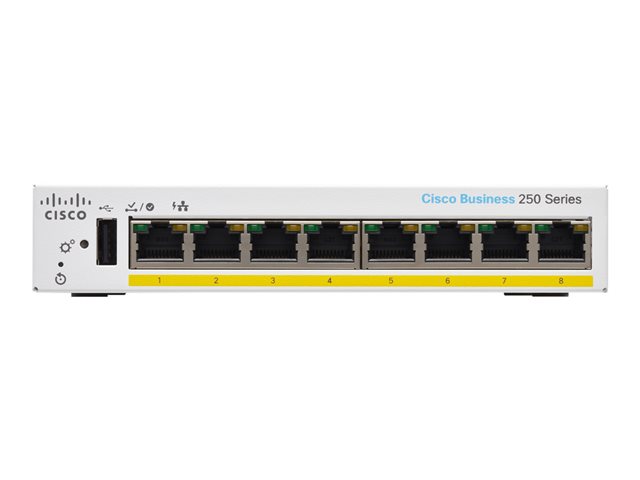CBS250 Smart 8-port GE Partial PoE Ext