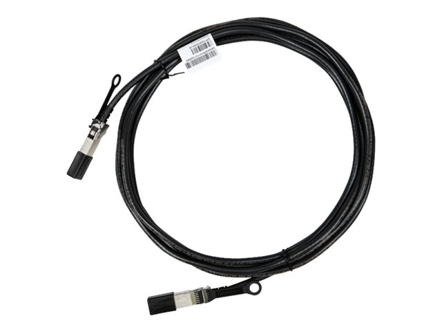 HPE - 25GBase-CU direct attach cable - SFP28 (M) to SFP28 (M) - 5 m - for FlexFabric 5945 2-slot, 5950, 5950 16, 59XX 32QSFP28, 59XX 48SFP28, 59XX 4-slot