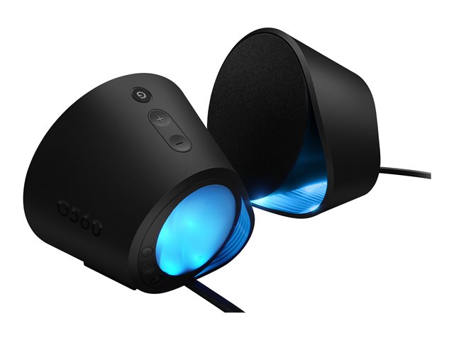 Logitech G560 - Speaker system - for PC - 2.1-channel - wireless - Bluetooth - USB - 120 Watt (Total)