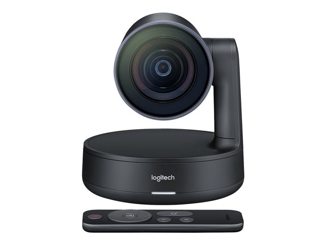 Logitech Rally - Conference camera - PTZ - colour - 3840 x 2160 - motorized - USB 3.0