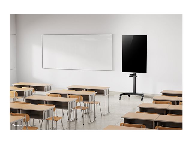 Neomounts PLASMA-M1900E - Cart - for flat panel / AV equipment - black - screen size: 37\"-70\"