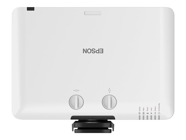 Epson EB-L530U - 3LCD projector - 5200 lumens (white) - 5200 lumens (colour) - WUXGA (1920 x 1200) - 16:10 - 1080p - 802.11a/b/g/n/ac wireless / LAN/ Miracast - white