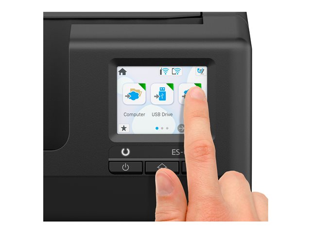 Epson ES-C380W - Sheetfed scanner - Duplex - A4/Legal - 600 dpi x 600 dpi - ADF (20 pages) - up to 3500 scans per day - USB 2.0, Wi-Fi(n)