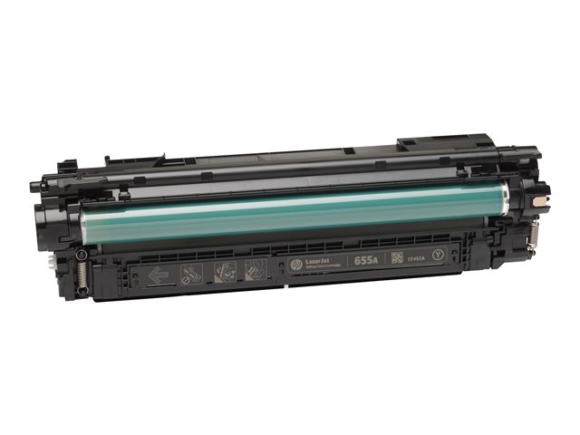 HP 655A - Yellow - original - LaserJet - toner cartridge (CF452A) - for Color LaserJet Enterprise M652, M653, LaserJet Enterprise Flow MFP M681, MFP M682