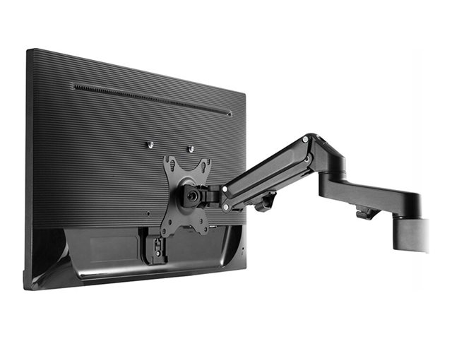 Neomounts DS70-750BL2 - Mounting kit (desk mount) - full-motion adjustable dual arm - for 2 LCD displays - black - screen size: 17\"-27\" - clamp mountable, grommet