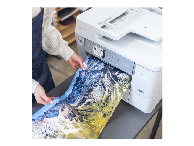 Brother MFC-J6959DW - Multifunction printer - colour - ink-jet - A3/Ledger (media) - up to 25 ppm (copying) - up to 30 ppm (printing) - 850 sheets - 33.6 Kbps - USB 2.0, LAN, USB 2.0 host, NFC, Wi-Fi(n)