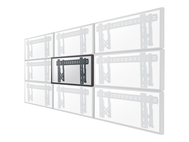 Neomounts LED-VW1000BLACK - Bracket - for LCD display - black - screen size: 32\"-75\" - wall-mountable