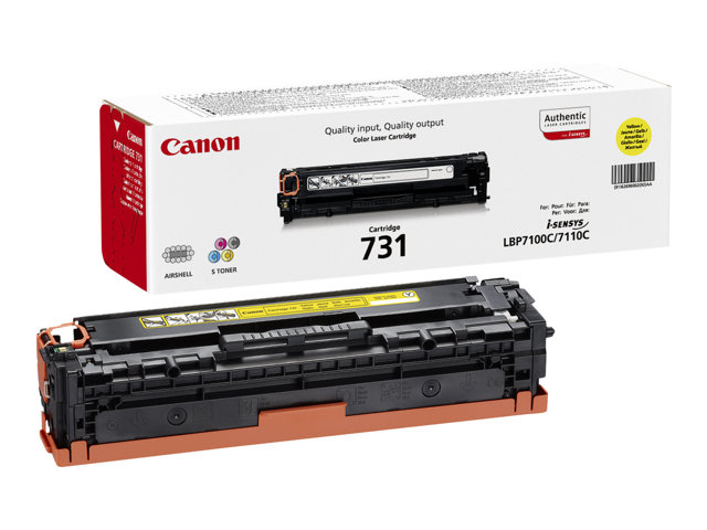 Canon 731 Y - Yellow - original - toner cartridge - for i-SENSYS MF623Cn, MF628Cw