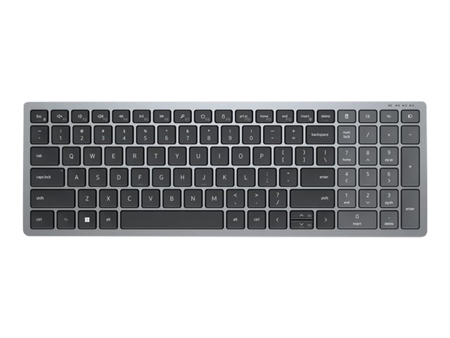 Dell Compact Multi-Device Wireless Keyboard - KB740 - US International (QWERTY) QWERTY