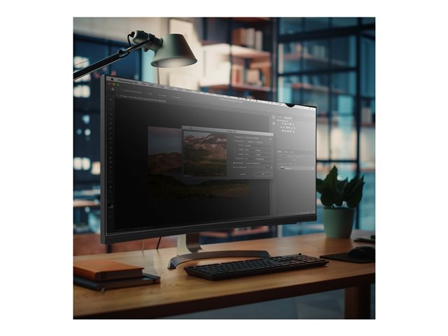 StarTech.com Monitor Privacy Screen for 34 inch Ultrawide Display, 21:9 Widescreen Computer Screen Security Filter, Blue Light Reducing (PRIVSCNMON34W) - Display privacy filter - 34\" wide - transparent