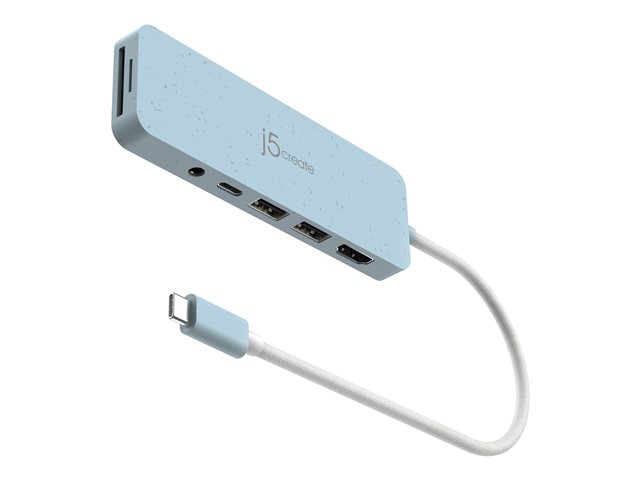 Eco-Friendly USB-C Multi-Port Hub with
