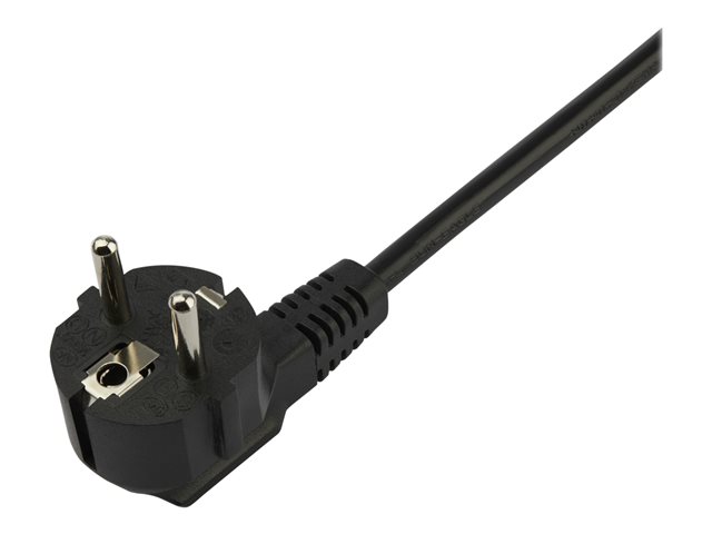 StarTech.com 2m (6ft) Computer Power Cord, 18AWG, EU Schuko to 2x C13 Power Cord, 10A 250V, Black Replacement AC Cord, TV/Monitor Power Cable, Schuko CEE 7/7 to IEC 60320 2x C13 Power Cord - PC Power Supply Cable - Power cable - power CEE 7/7 (M) to power IEC 60320 C13 - AC 250 V - 10 A - 2 m - black