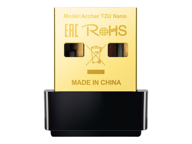 TP-Link Archer T2U Nano - Network adapter - USB 2.0 - Wi-Fi 5