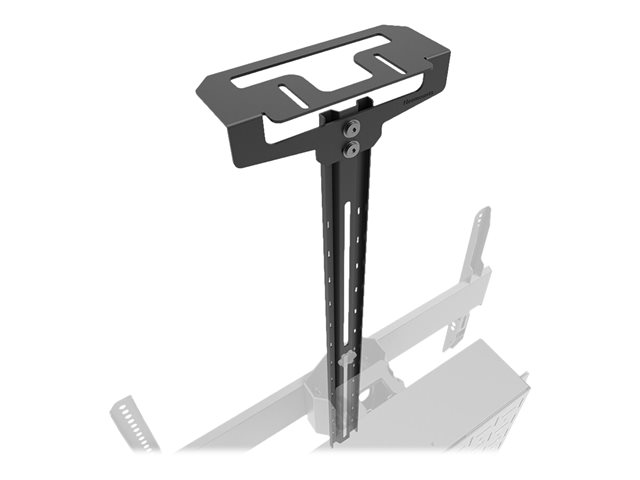 Neomounts AV1-825BL - Mounting component (camera shelf, shelf) - for video bar - steel - black - cart mountable - for P/N: FL50S-825BL1, FL50S-825WH1
