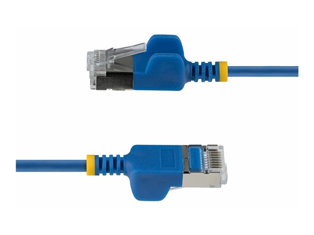 80cm Black Ultra Slim CAT6a Cable
