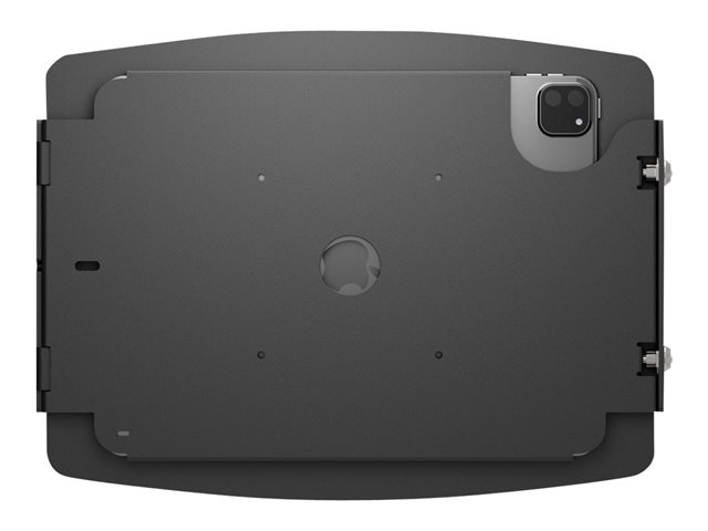 Compulocks iPad Pro 12.9\" (3-6th Gen) Space Enclosure Wall Mount - Enclosure - for tablet - lockable - aluminium - black - screen size: 12.9\" - mounting interface: 100 x 100 mm - wall-mountable - for Apple 12.9-inch iPad Pro (3rd generation, 4th generation, 5th generation, 6th generation)