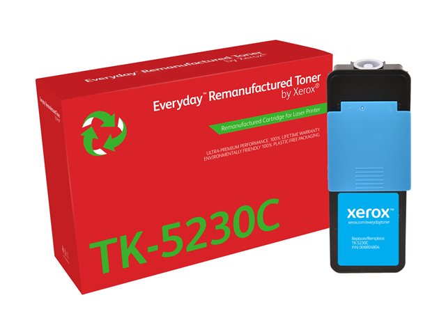 Everyday - Cyan - compatible - box - remanufactured - toner cartridge (alternative for: Kyocera TK-5230C) - Green World Alliance return programme