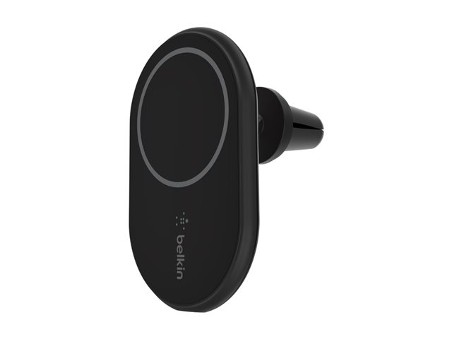 Belkin BoostCharge - Car wireless charging holder - 10 Watt - black - for Apple iPhone 12, 12 mini, 12 Pro, 12 Pro Max