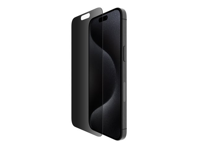 BELKIN ScreenForce Pro TemperedGlass Privacy AM Screen Protection for iPhone 15 Pro Max