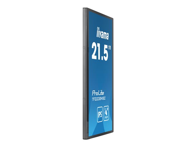 iiyama ProLite TF2238MSC-B1 - LED monitor - 21.5\" - open frame - touchscreen - 1920 x 1080 Full HD (1080p) - IPS - 600 cd/m² - 1000:1 - 5 ms - HDMI, DisplayPort - black, matte