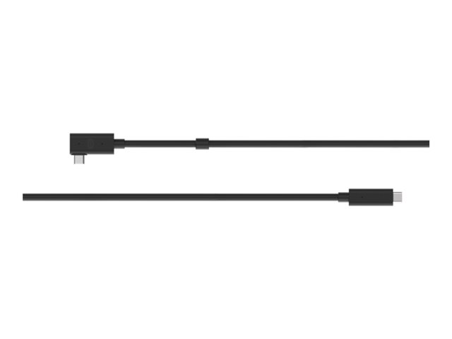 HTC Vive - USB cable - 24 pin USB-C (M) angled to 24 pin USB-C (M) - USB 3.2 Gen 2 - 5 m - DisplayPort mode compatible