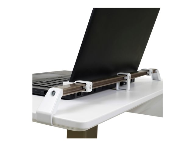 Ergotron CareFit Slim - Mounting component (security bracket) - for notebook - warm grey, warm white - cart mountable