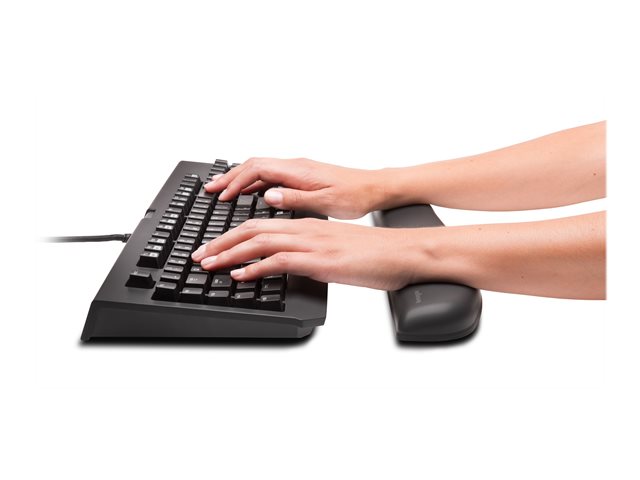 Kensington ErgoSoft Wrist Rest for Mechanical & Gaming Keyboards - Keyboard wrist rest - black
