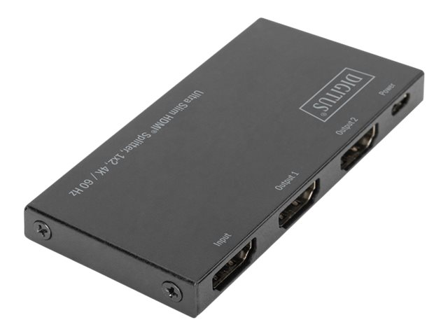 ULTRA SLIM HDMI SPLITTER 1X2 4K/60HZ H