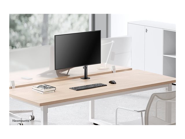 Neomounts FPMA-D540BLACK - Mounting kit (desk mount) - full-motion - for flat panel - black - screen size: 10\"-32\" - clamp mountable, grommet