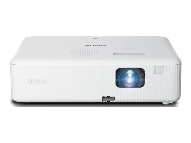 Epson CO-FH01 - 3LCD projector - portable - 3000 lumens (white) - 3000 lumens (colour) - 16:9 - 1080p - white