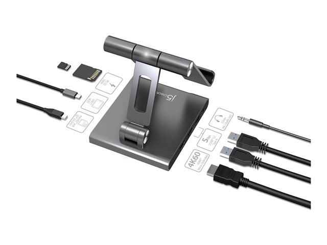 Multi-Angle Stand with Docking Station