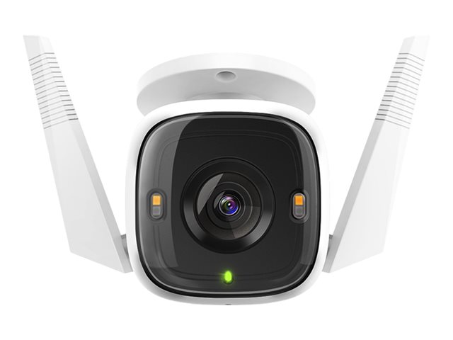 Tapo C320WS V1 - Network surveillance camera - outdoor - dustproof / weatherproof - colour (Day&Night) - 4 MP - 2560 x 1440 - 1440p - fixed focal - audio - wireless - Wi-Fi - GbE - H.264 - DC 9 V