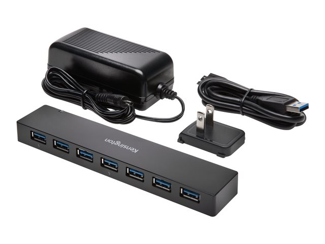 Kensington UH7000C - Hub - 7 x SuperSpeed USB 3.0 - desktop