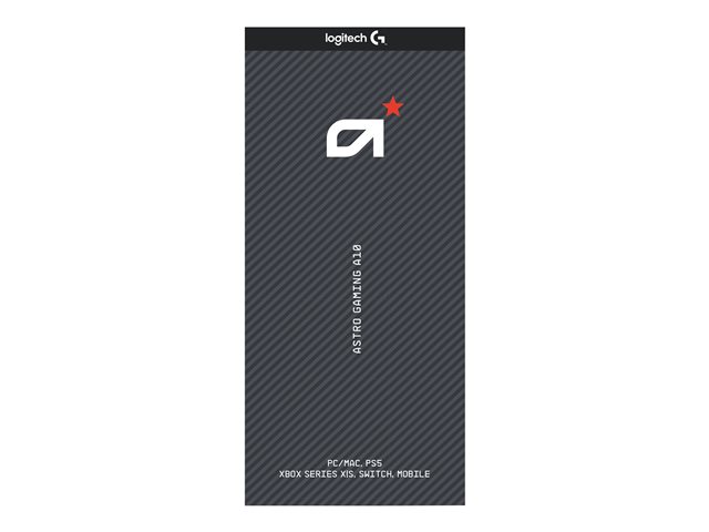 ASTRO Gaming A10 Gen 2 - Headset - full size - wired - 3.5 mm jack - grey