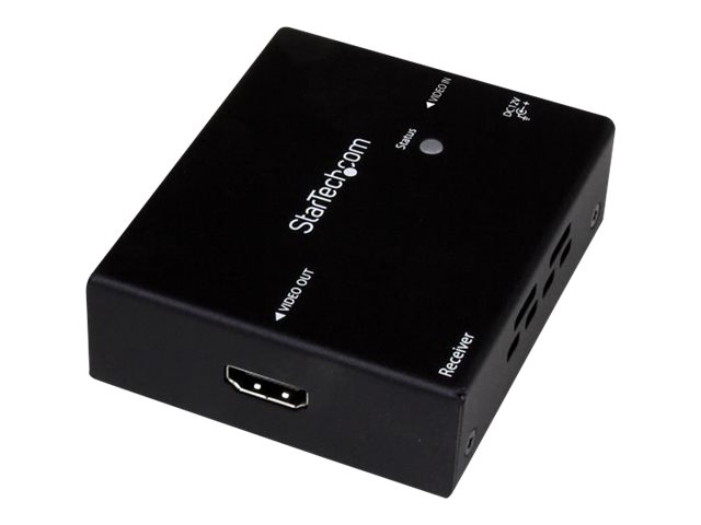 StarTech.com HDBaseT Extender Kit with Compact Transmitter - HDMI over CAT5 - HDMI over HDBaseT - Up to 4K (ST121HDBTDK) - Video/audio extender - transmitter - over CAT 5 - 19 pin HDMI Type A / RJ-45 - up to 70 m - for P/N: SVA12M2NEUA, SVA12M5NA