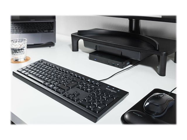 Kensington ValuKeyboard - Keyboard - USB - French - black