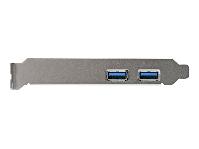 StarTech.com 2 Port PCI Express USB 3.0 Controller Card w/ SATA Power - USB adapter - PCIe - USB 3.0 x 2 - PEXUSB3S23 - USB adapter - PCIe - USB 3.0 x 2 - for P/N: S3510SMU33, USB3S2ESATA3