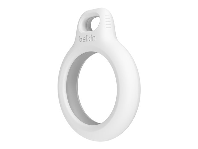 Belkin Secure Holder with Keyring for AirTag - White