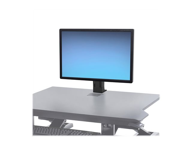 Ergotron WorkFit - Mounting kit (desk stand) - for LCD display - black - screen size: up to 24\" - for P/N: 33-467-921, 33-468-921