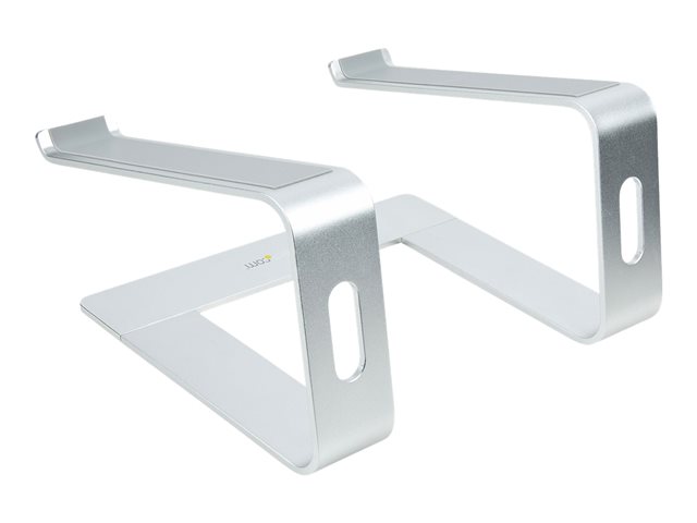 StarTech.com Laptop Stand for Desk, 5kg/11lb, Aluminum, Silver, Ergonomic - Notebook stand - 13\" - 17\" - silver