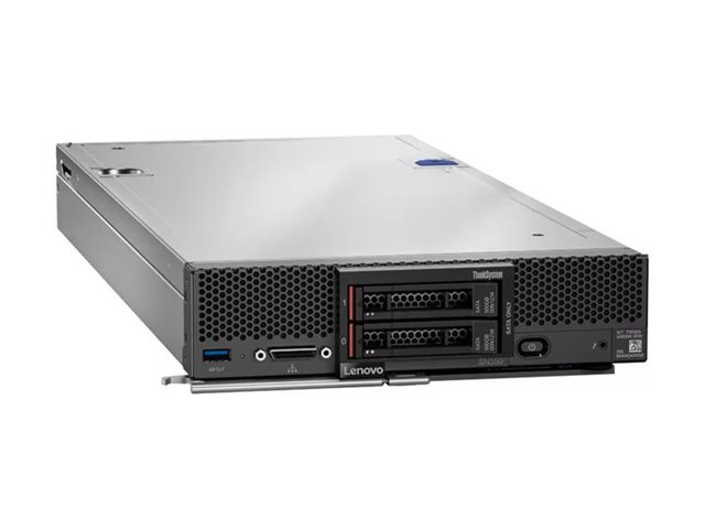 Lenovo ThinkSystem SN550 7X16 - Server - blade 2-way - 1 x Xeon Gold 5218 / up to 3.9 GHz - RAM 32 GB - SATA/PCI Express - no HDD - Matrox G200 - 10 Gigabit Ethernet - no OS - monitor: none