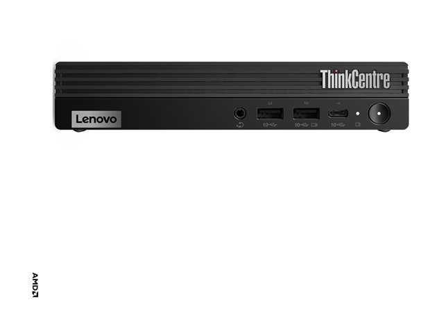 ThinkCentre M75q Gen 5, AMD Ryzen™ 5 8500GE (3.40GHz, 16MB), W11P64 EMEA WE (EN/FR/DE/IT/NL), 16.0GB, 1x512GB SSD M.2 2280 PCIe Gen4 TLC Opal, AMD Radeon™ 740M,BT 5.3,RZ616 2x2 AX, 65W, 1YR Premier NBD, USB, Traditional, Black-English (Euro), USB Cal