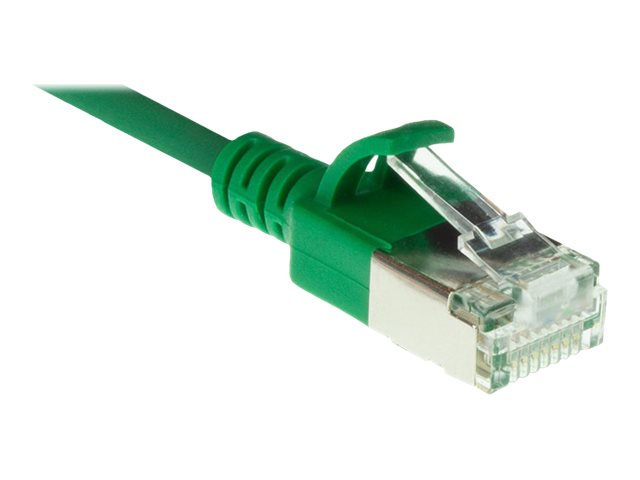 CAT6A U/FTP SLIMLINE GN 1.00M