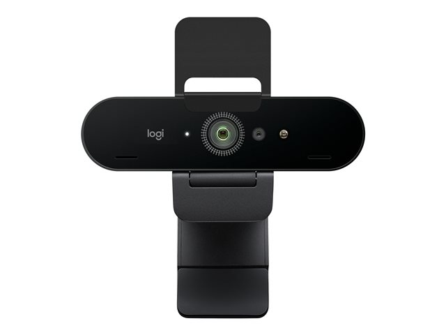 Logitech BRIO 4K - Live streaming camera - colour - 13 MP - 3840 x 2160 - audio - USB-C