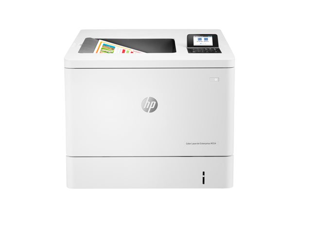 HP LaserJet Enterprise M554dn - Printer - colour - Duplex - laser - A4/Legal - 1200 x 1200 dpi - up to 33 ppm (mono) / up to 33 ppm (colour) - capacity: 650 sheets - USB 2.0, Gigabit LAN, USB 2.0 host