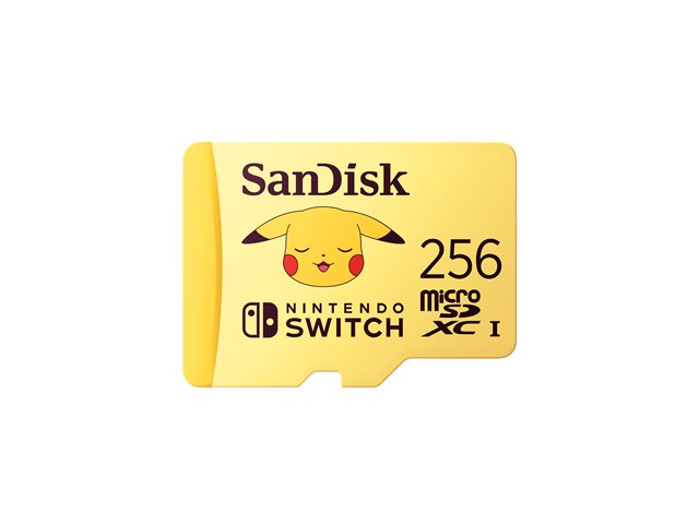SanDisk - Flash memory card - 256 GB - Video Class V30 / UHS-I U3 - microSDXC UHS-I