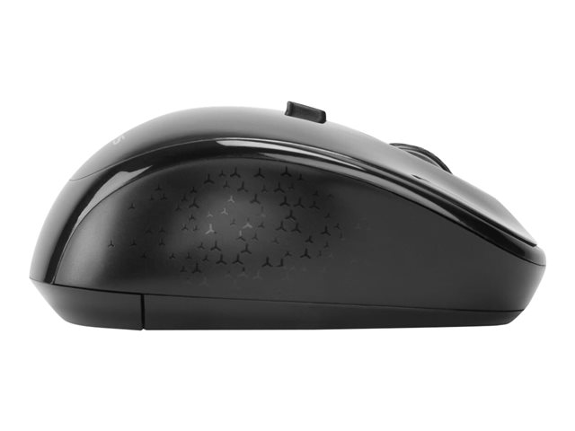 Targus - Mouse - right and left-handed - optical - wireless - 2.4 GHz - USB wireless receiver - black