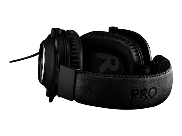 Logitech G Pro X - Headset - full size - wired - 3.5 mm jack - noise isolating