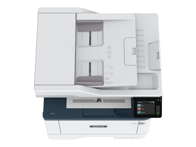 Xerox B315V_DNI - Multifunction printer - B/W - laser - Legal (216 x 356 mm) (original) - A4/Legal (media) - up to 39 ppm (copying) - up to 40 ppm (printing) - 350 sheets - 33.6 Kbps - USB 2.0, LAN, Wi-Fi(n), USB 2.0 host - Green World Alliance return programme